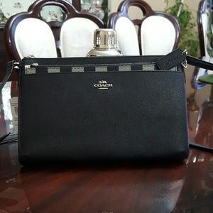 🔴🔴Coach Gingham Ew Pop Crossbody (NWT)🔴🔴